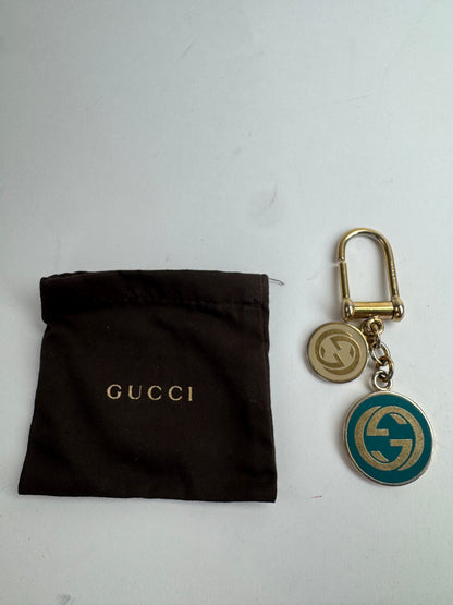 Vintage Gucci Metal GG Pendant