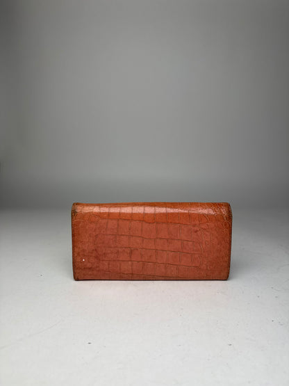 Vintage Miu Miu Leather wallet Orange