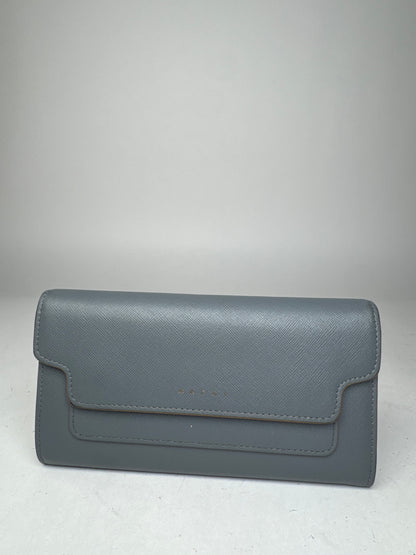 Vintage Marni Leather Wallet Blue