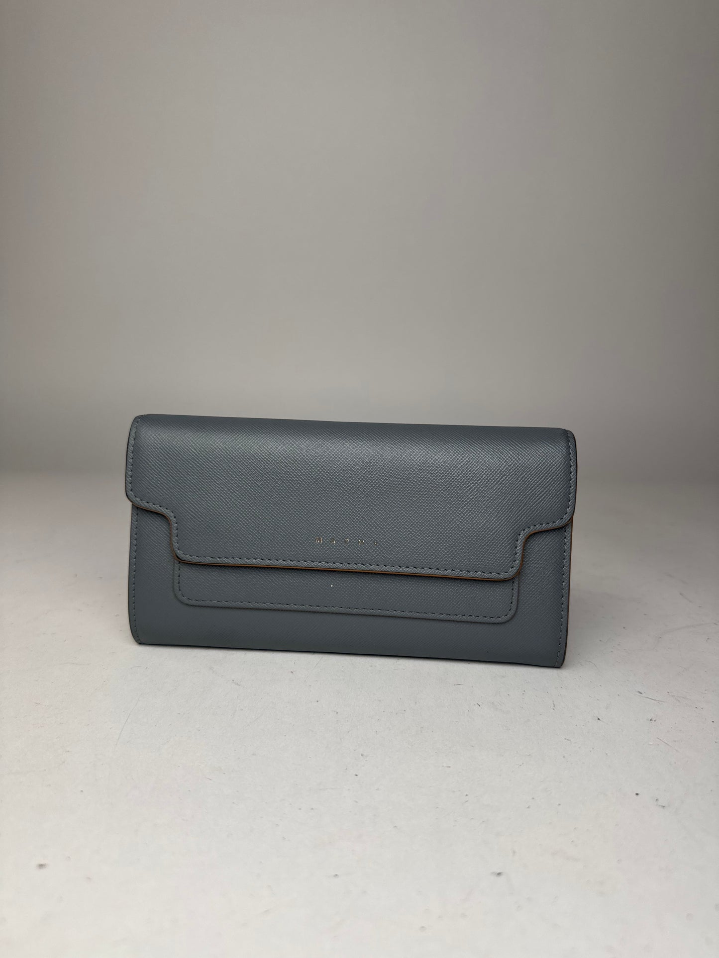 Vintage Marni Leather Wallet Blue