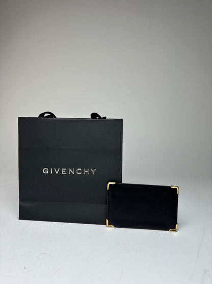 Vintage Givenchy Leather Card Holder Black
