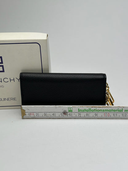 Vintage Givenchy Leather key holder black