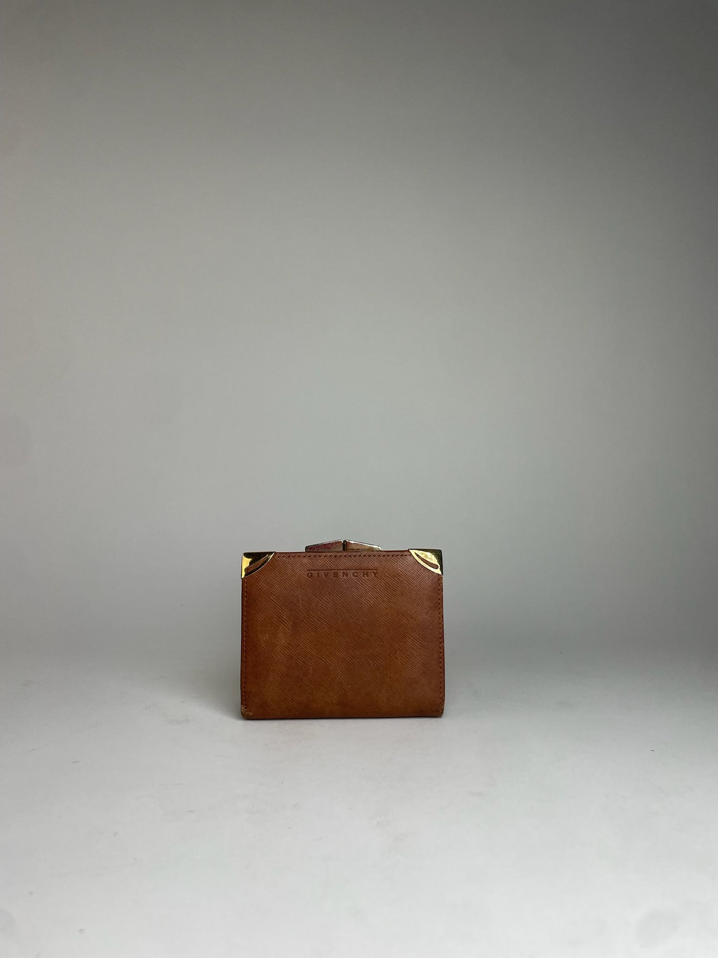 Vintage Givenchy Leather Wallet Brown