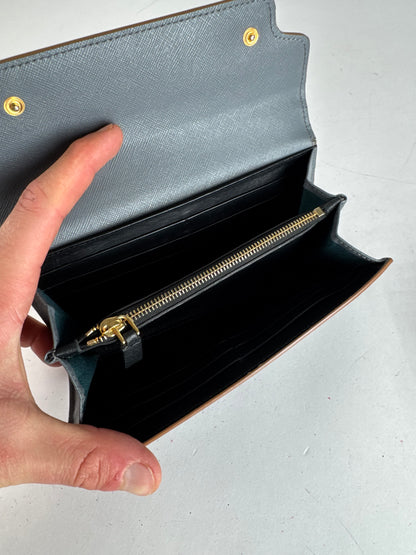 Vintage Marni Leather Wallet Blue