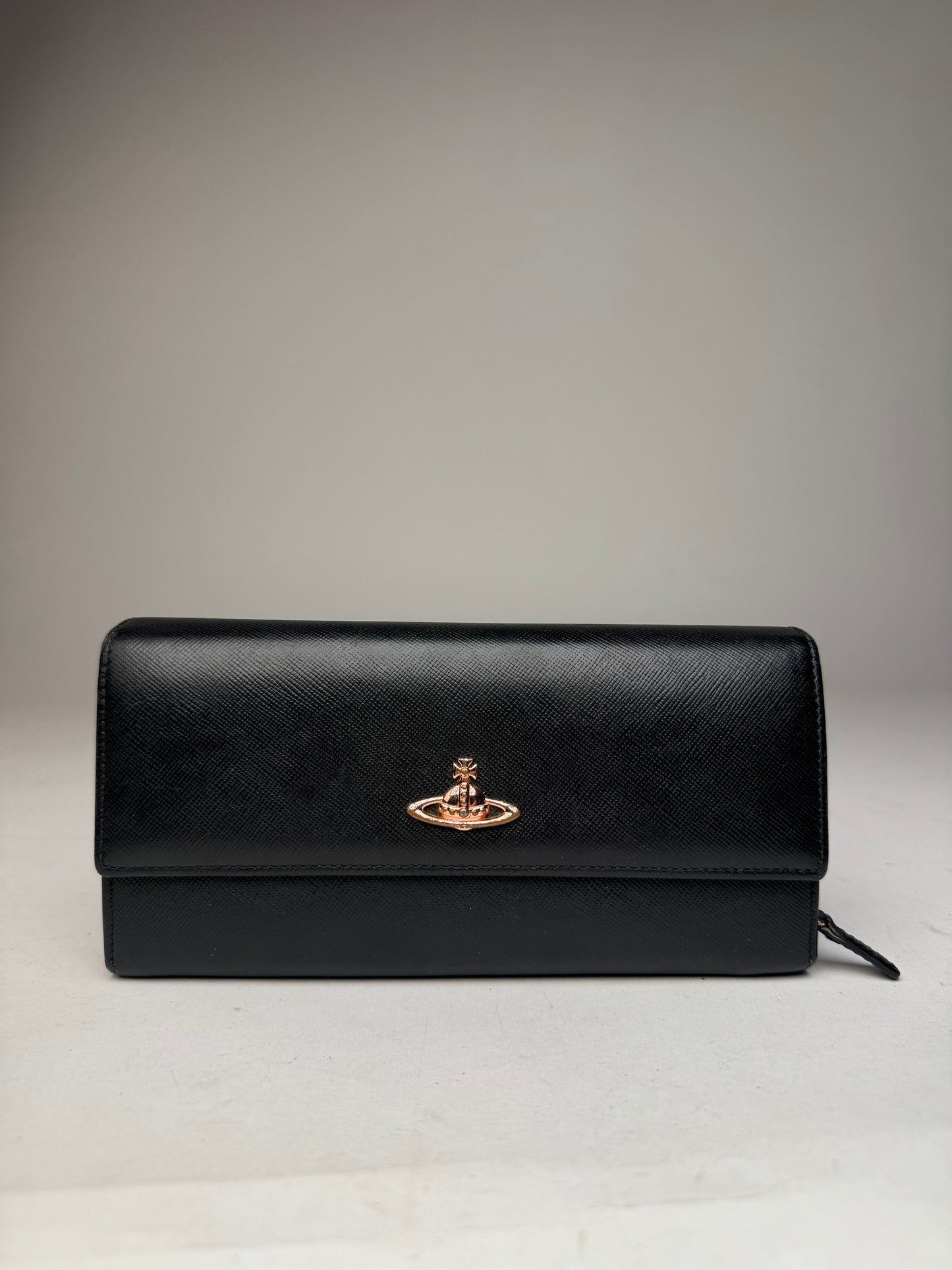 Vintage Vivienne Westwood Leather Wallet Black