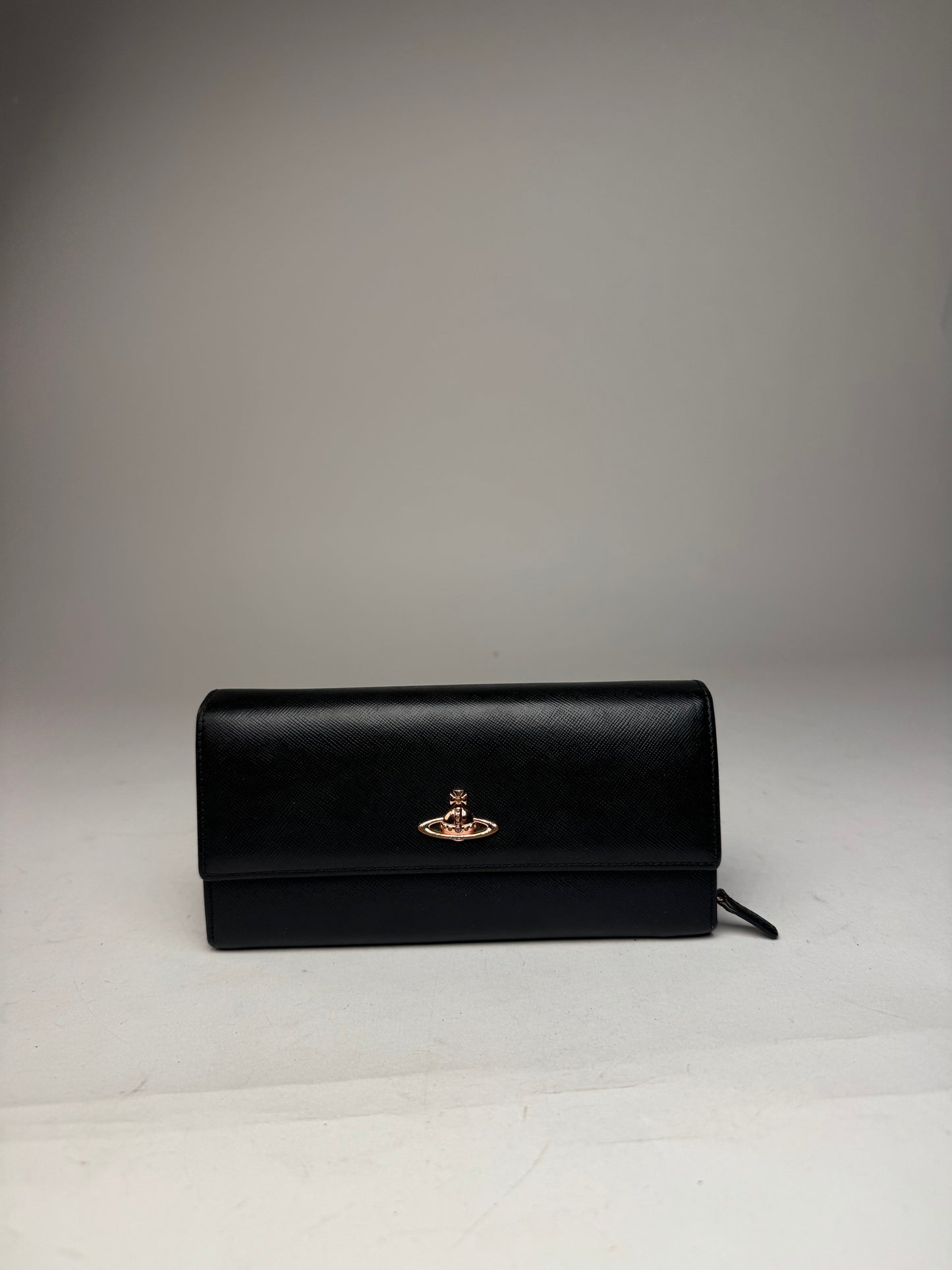 Vintage Vivienne Westwood Leather Wallet Black