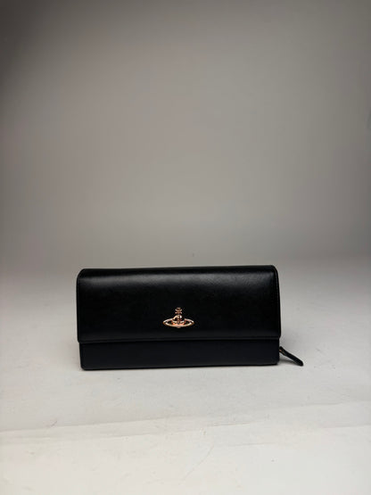 Vintage Vivienne Westwood Leather Wallet Black