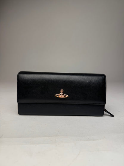 Vintage Vivienne Westwood Leather Wallet Black