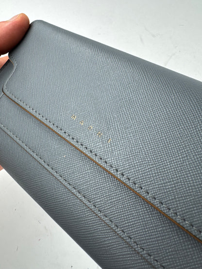 Vintage Marni Leather Wallet Blue