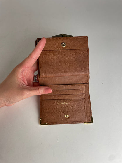 Vintage Givenchy Leather Wallet Brown