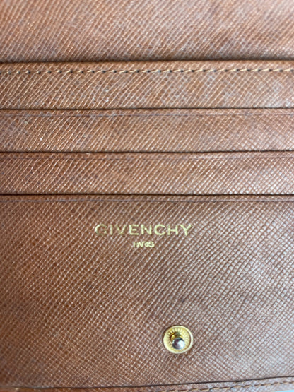 Vintage Givenchy Leather Wallet Brown