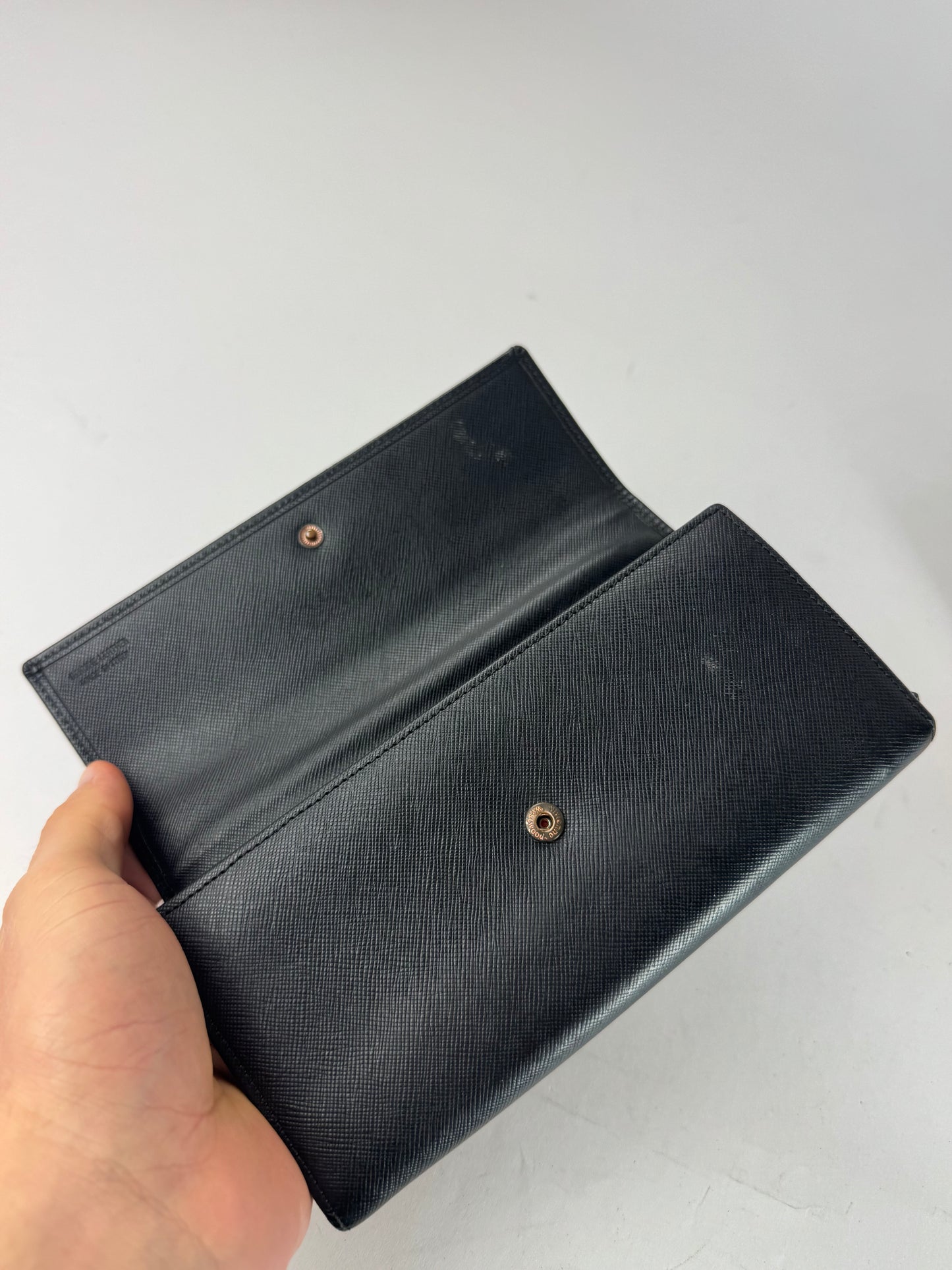 Vintage Vivienne Westwood Leather Wallet Black