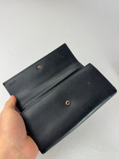 Vintage Vivienne Westwood Leather Wallet Black