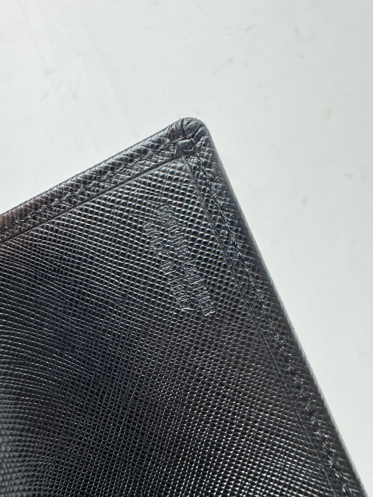 Vintage Vivienne Westwood Leather Wallet Black