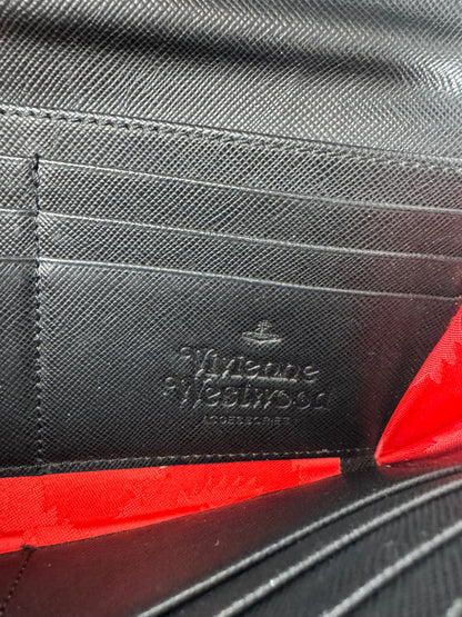 Vintage Vivienne Westwood Leather Wallet Black