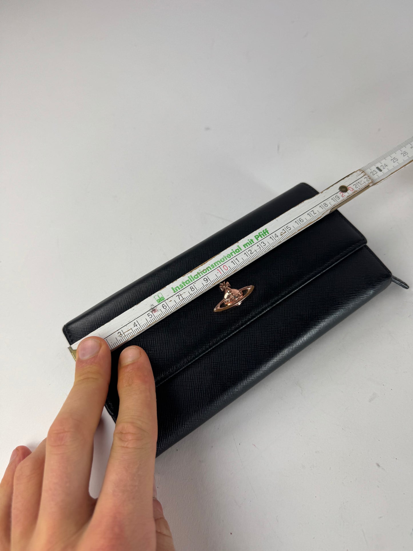 Vintage Vivienne Westwood Leather Wallet Black