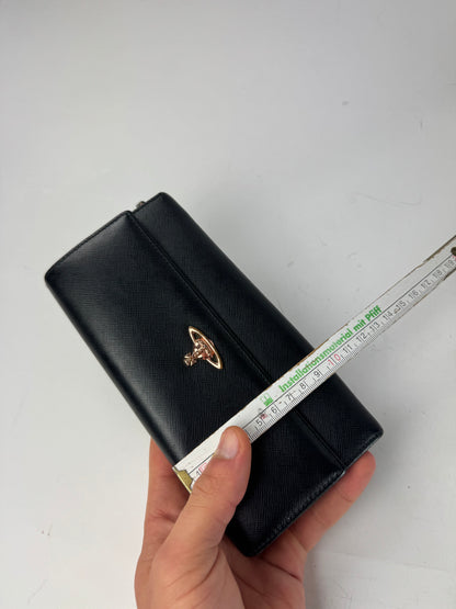 Vintage Vivienne Westwood Leather Wallet Black
