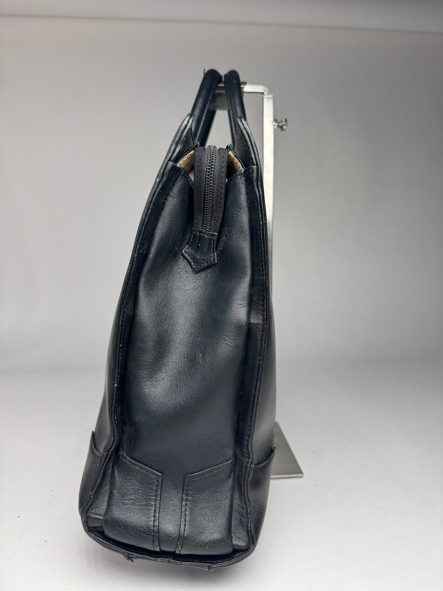 Vintage Vivienne Westwood Leather Bag Black