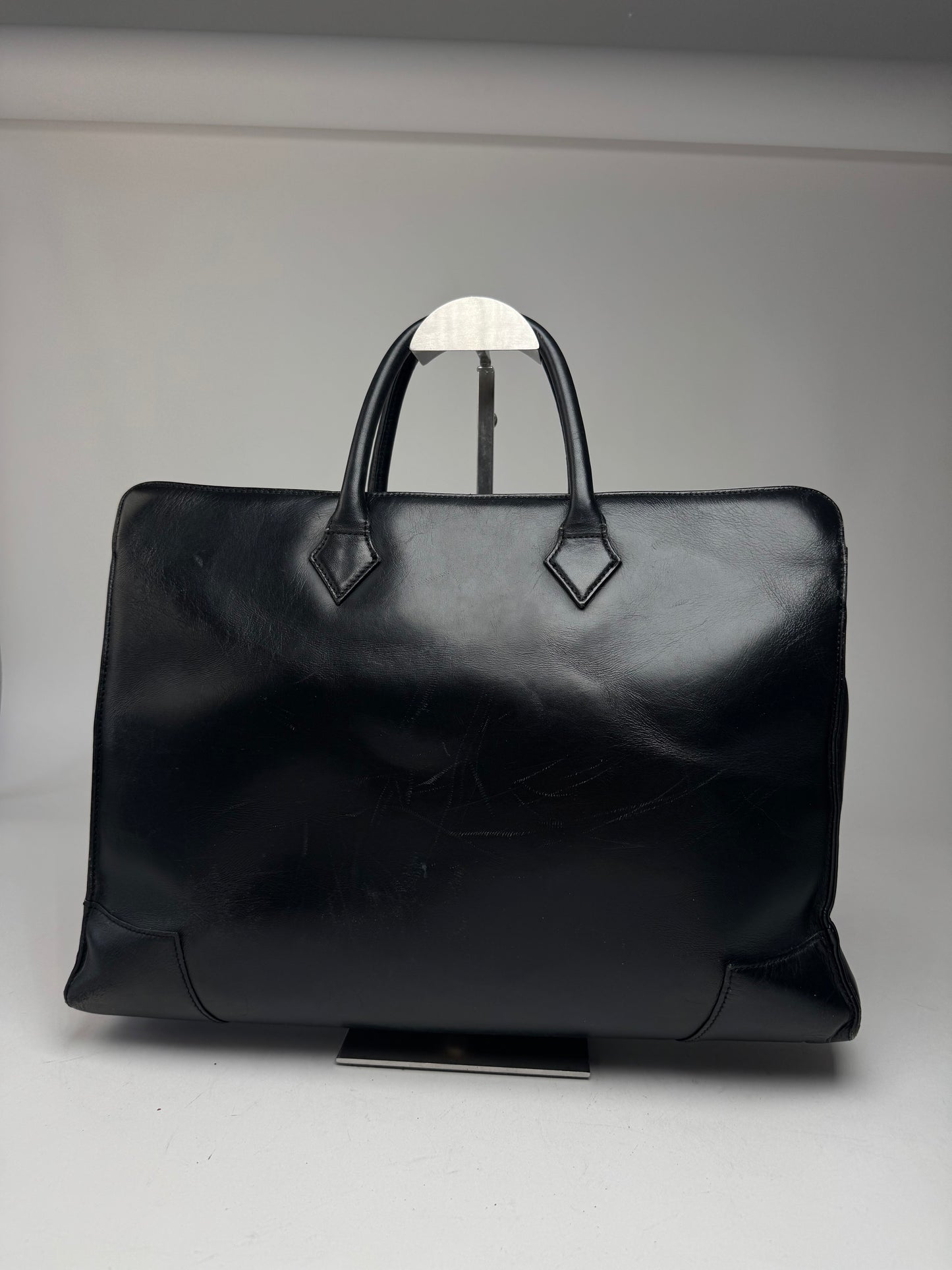 Vintage Vivienne Westwood Leather Bag Black
