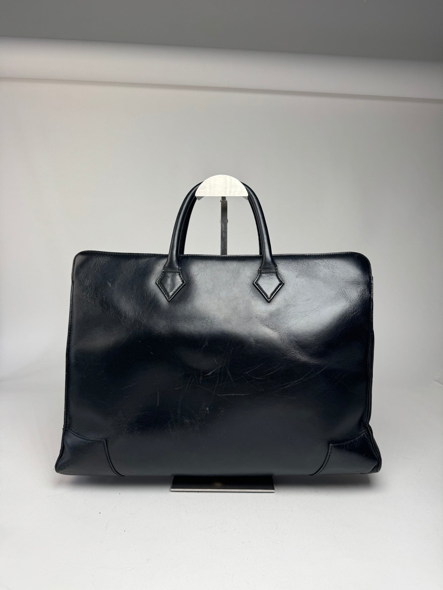 Vintage Vivienne Westwood Leather Bag Black