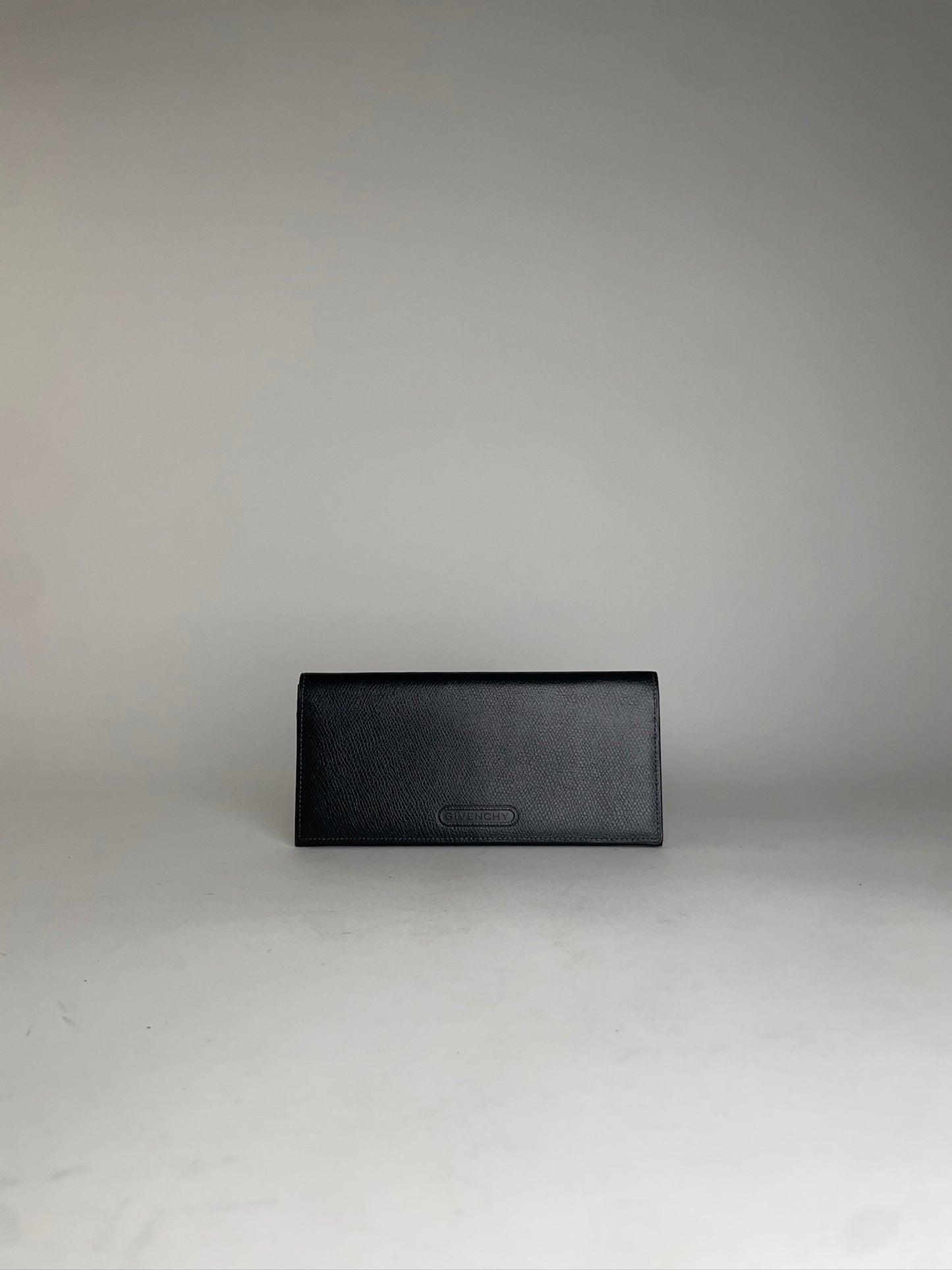 Vintage Givenchy Leather ID Holder Black