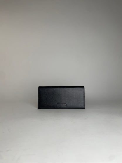 Vintage Givenchy Leather ID Holder Black