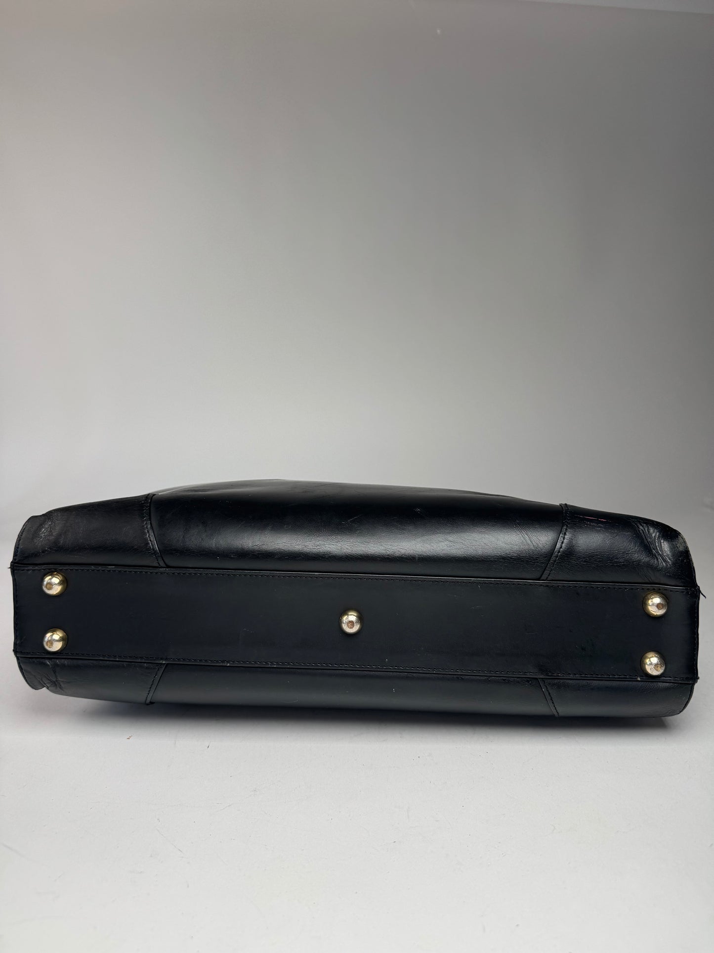 Vintage Vivienne Westwood Leather Bag Black