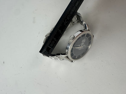 Vintage Vivienne Westwood Stainless Steel Bracelet Watch Black Silver