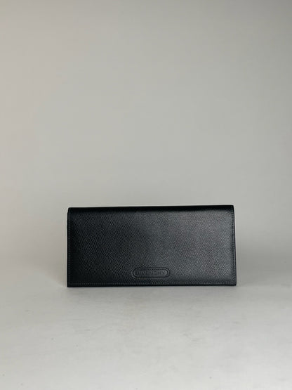 Vintage Givenchy Leather ID Holder Black