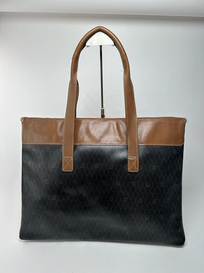 Sac de voyage vintage Dior Monogram Beige Marron