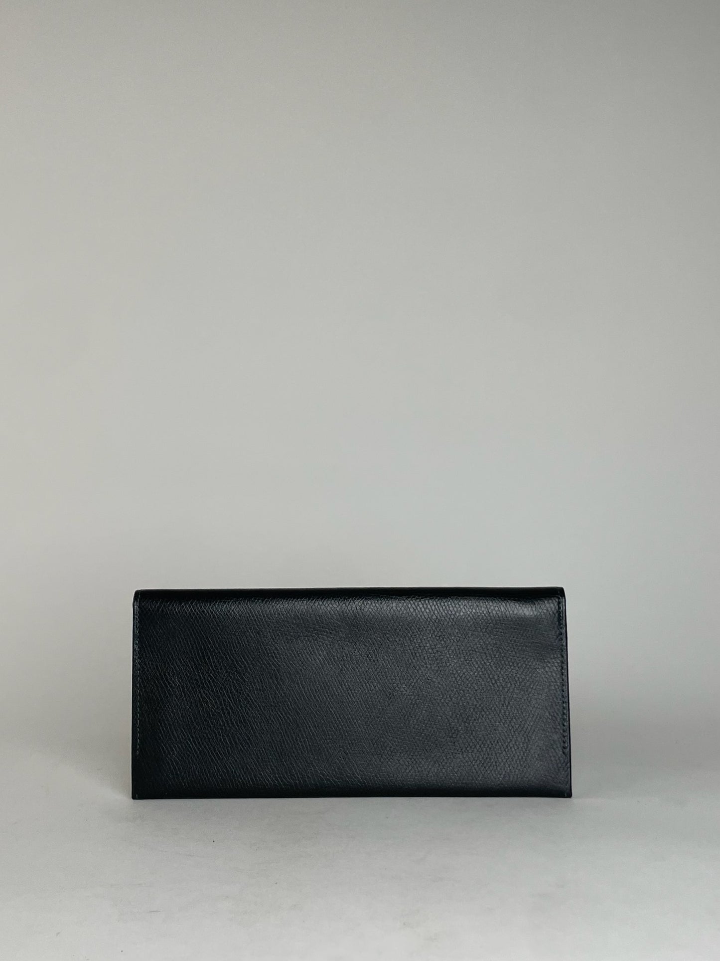 Vintage Givenchy Leather ID Holder Black
