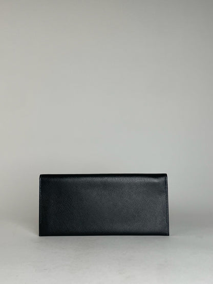 Vintage Givenchy Leather ID Holder Black