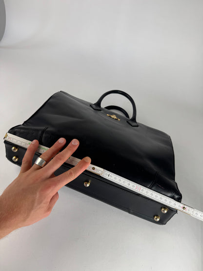 Vintage Vivienne Westwood Leather Bag Black