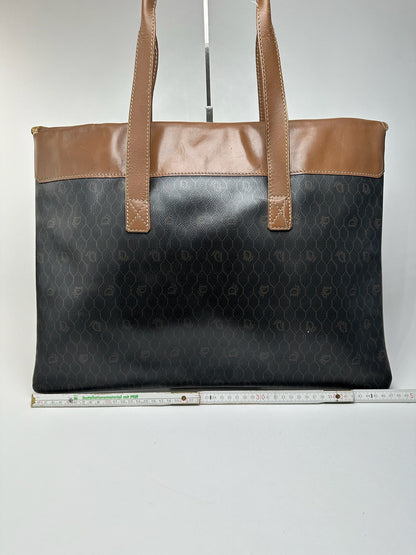 Sac de voyage vintage Dior Monogram Beige Marron