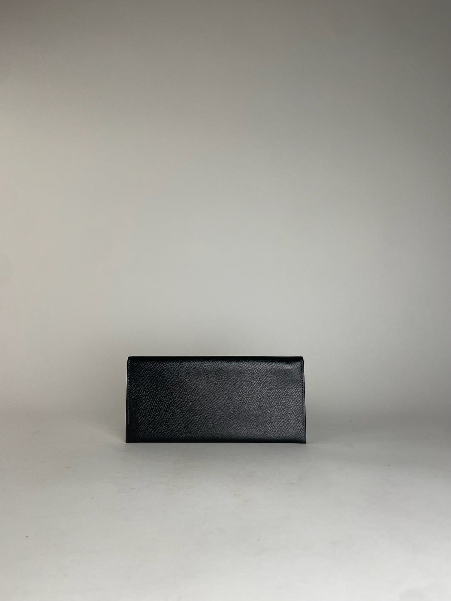 Vintage Givenchy Leather ID Holder Black