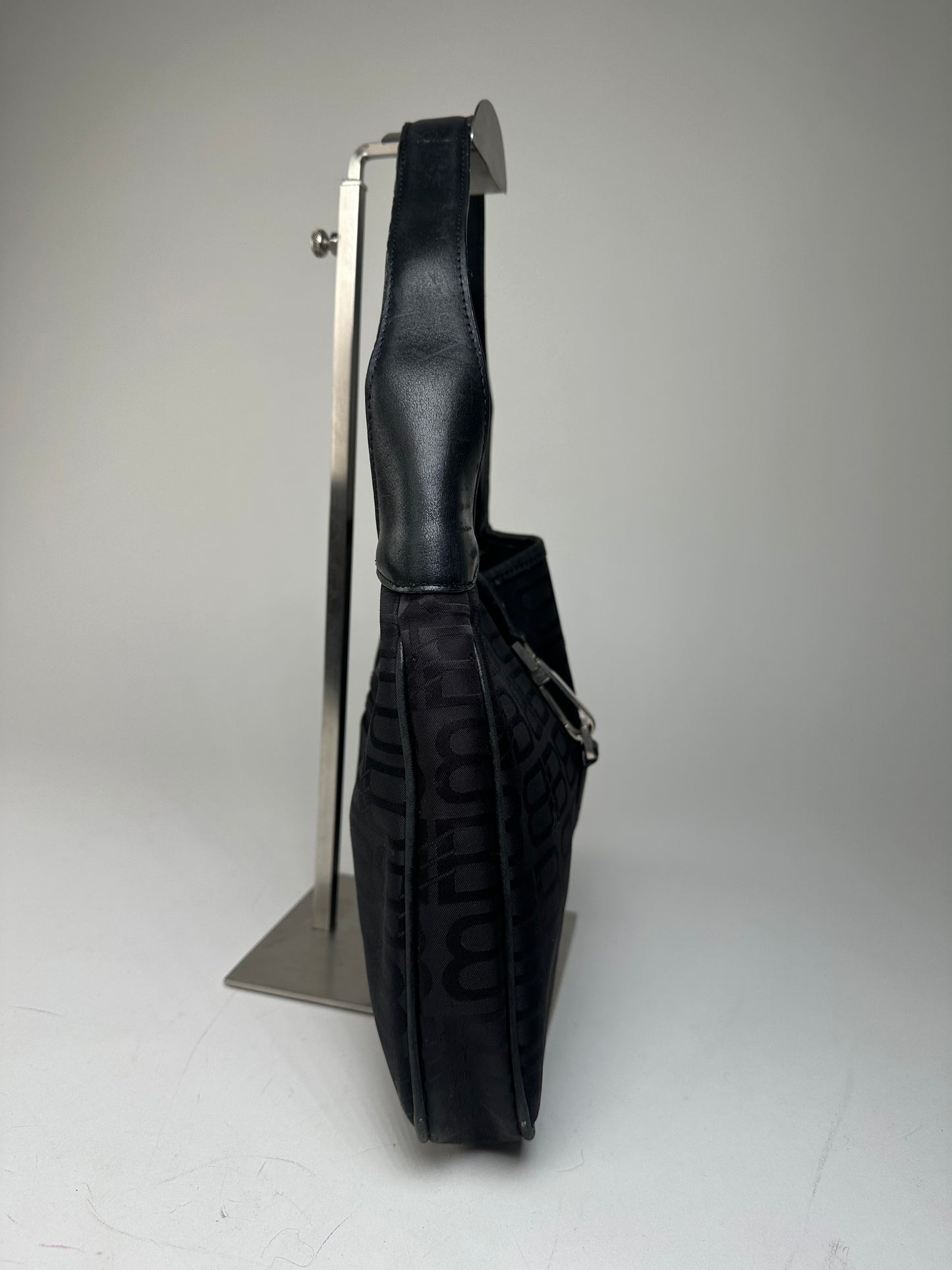 Vintage Balenciaga Monogram Handbag Black
