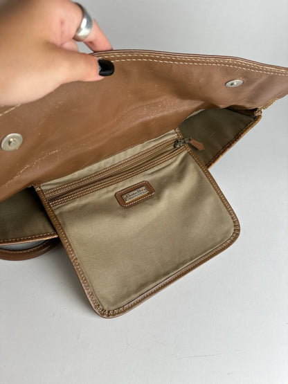 Sac de voyage vintage Dior Monogram Beige Marron