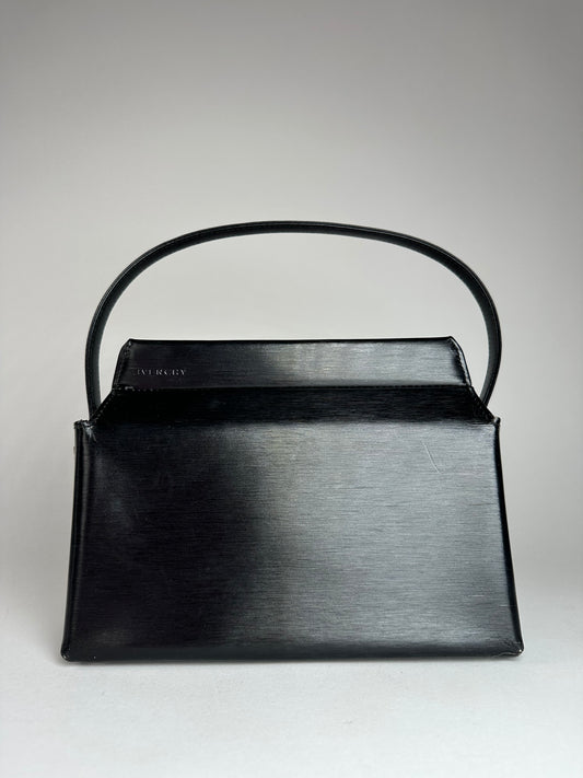 Vintage Givenchy Patent Leather Handbag Black