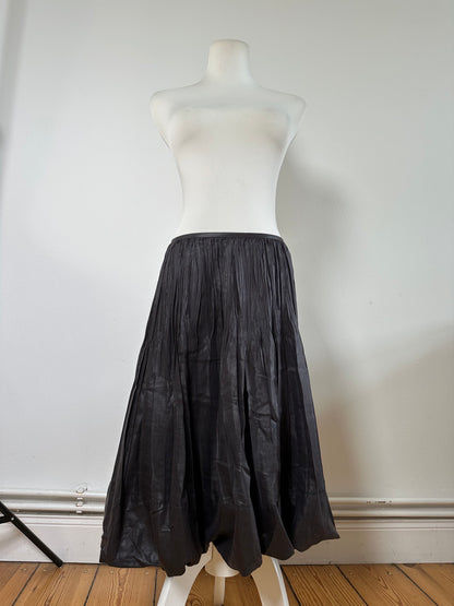 Vintage Burberry Skirt Charcoal Grey M