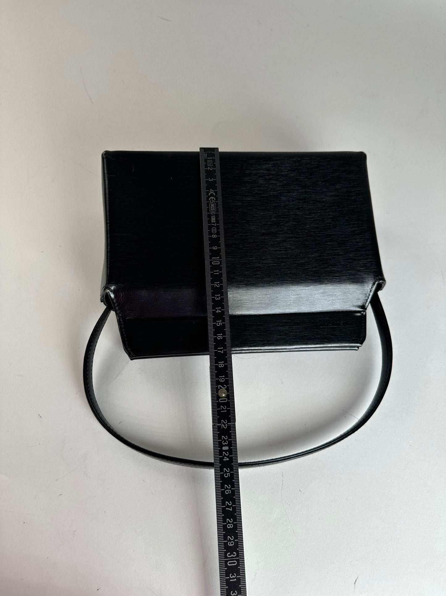 Vintage Givenchy Patent Leather Handbag Black