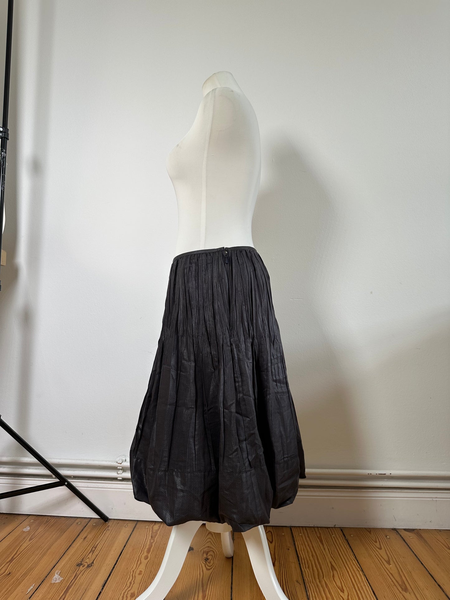 Vintage Burberry Skirt Charcoal Grey M