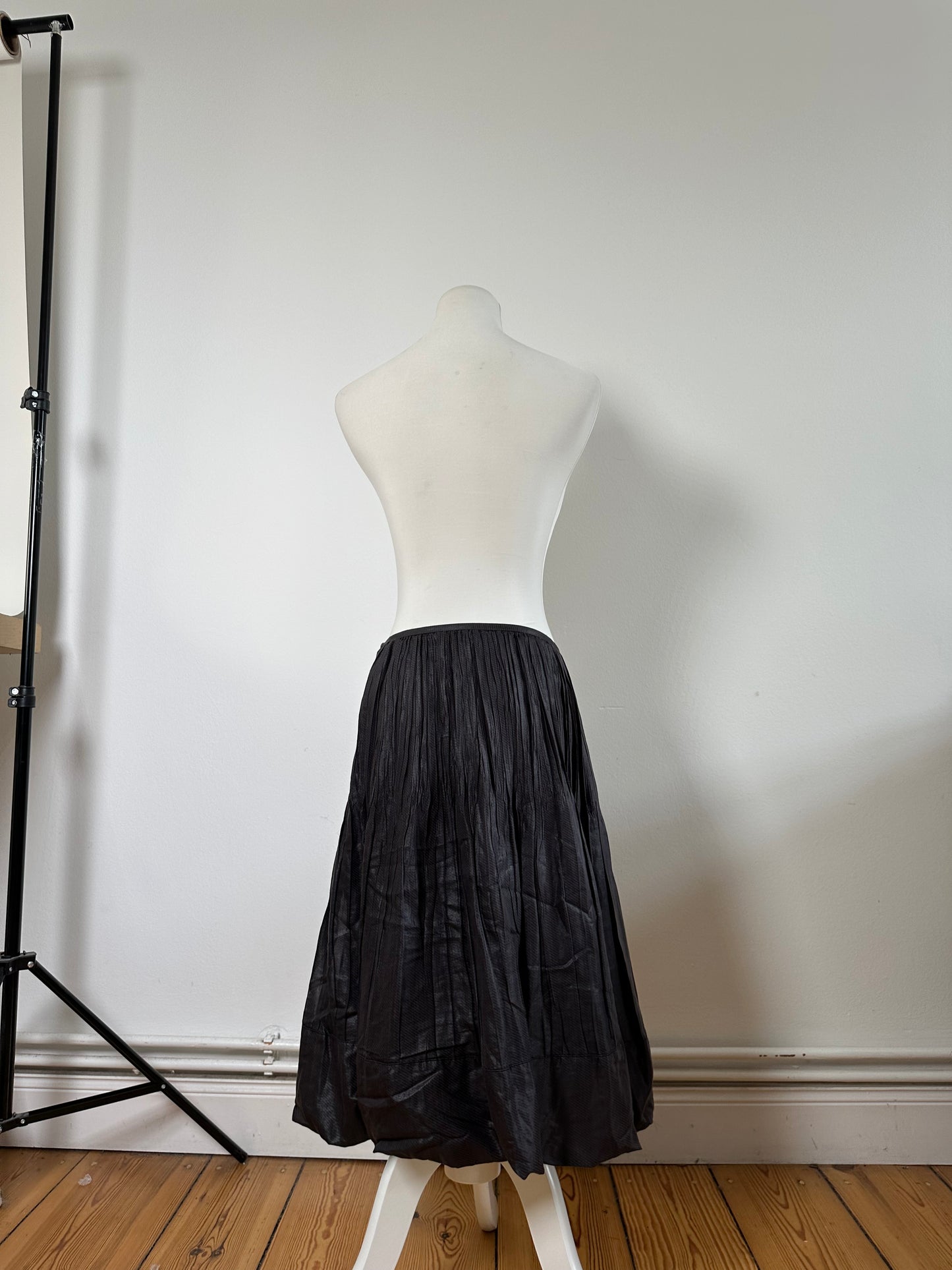 Vintage Burberry Skirt Charcoal Grey M