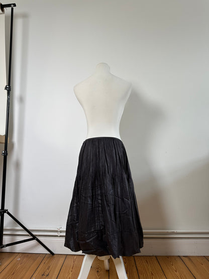 Vintage Burberry Skirt Charcoal Grey M