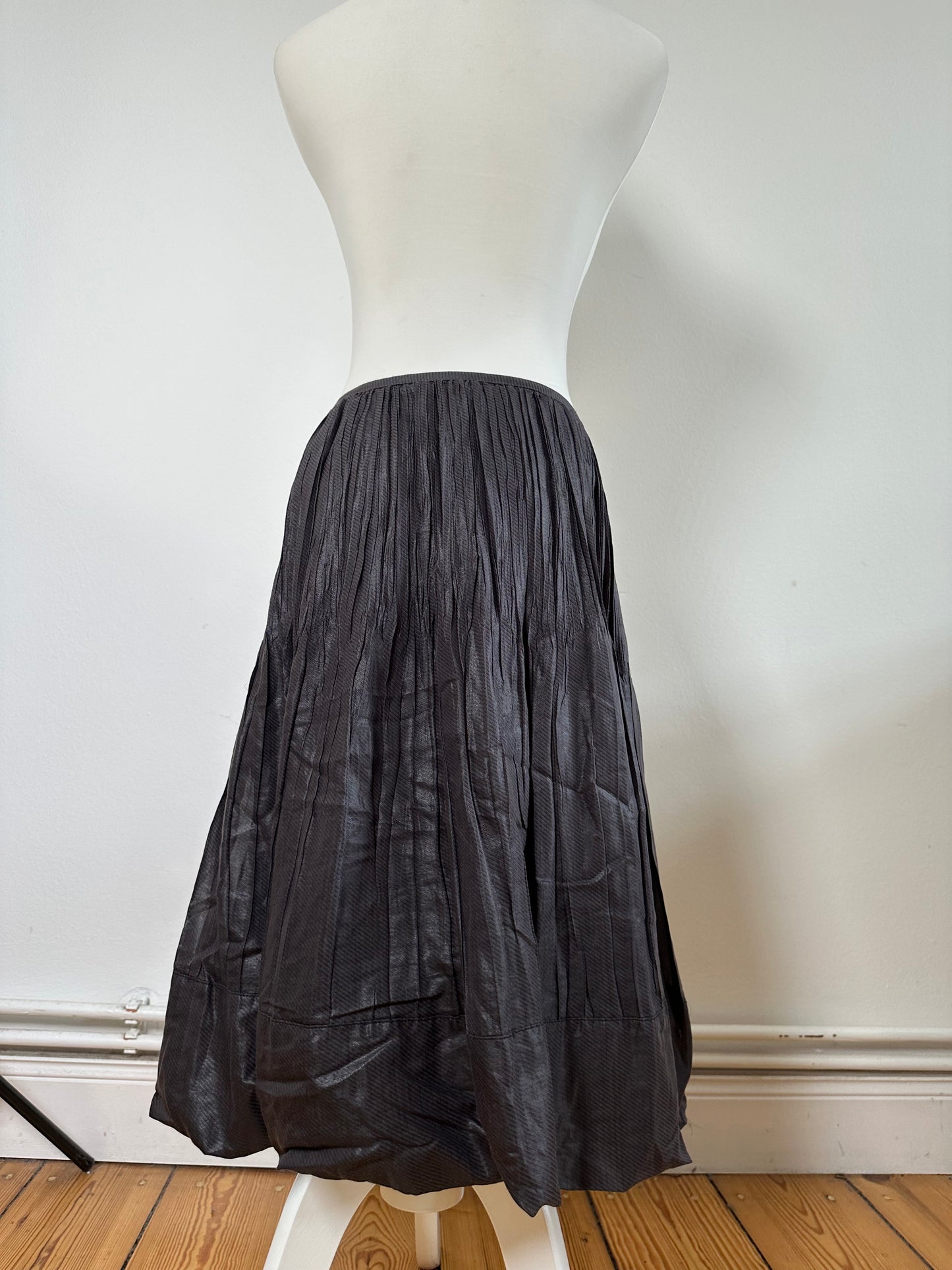 Vintage Burberry Skirt Charcoal Grey M