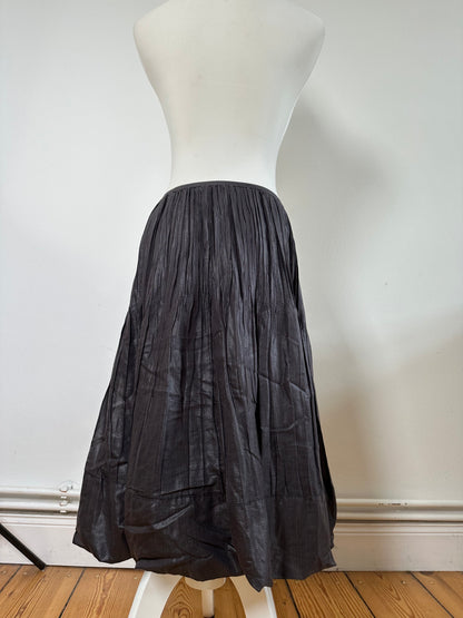 Vintage Burberry Skirt Charcoal Grey M