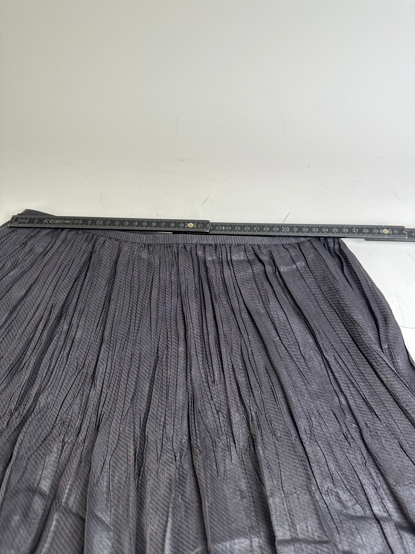 Vintage Burberry Skirt Charcoal Grey M