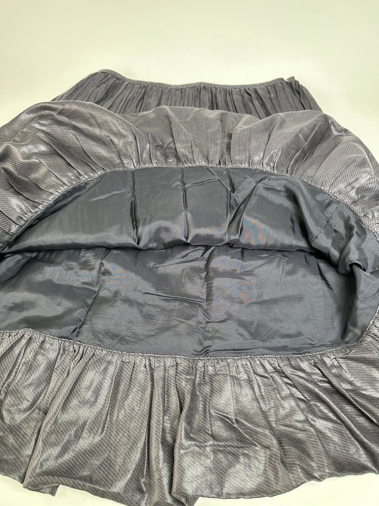 Vintage Burberry Skirt Charcoal Grey M