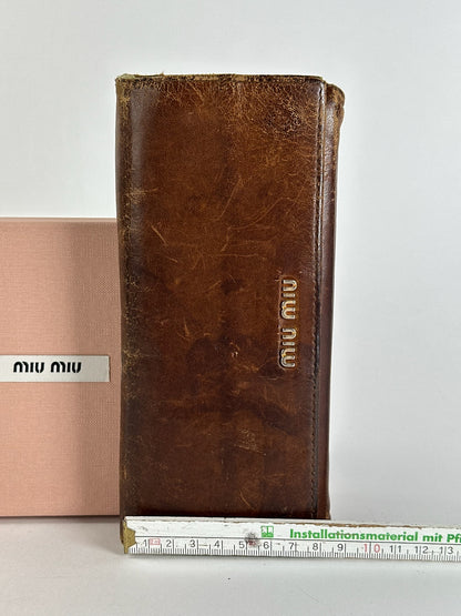 Vintage Miu Miu Leather wallet brown