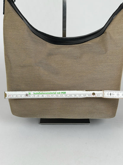 Vintage Gucci Top Handler Handbag Gray