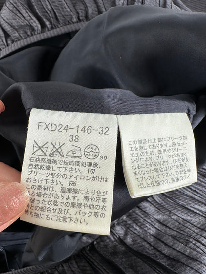 Vintage Burberry Skirt Charcoal Grey M
